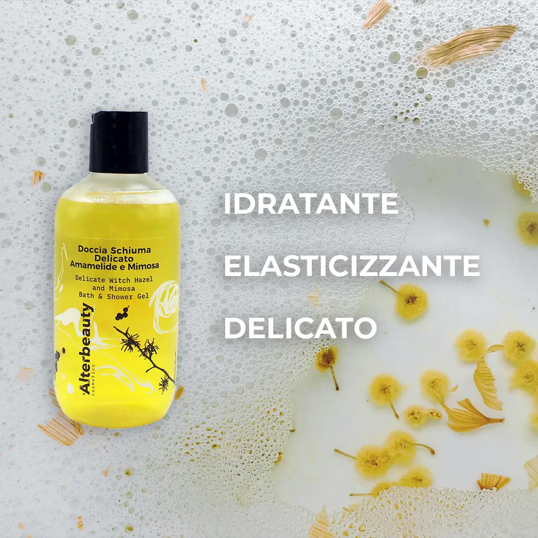 Doccia Schiuma Delicato Amamelide e Mimosa