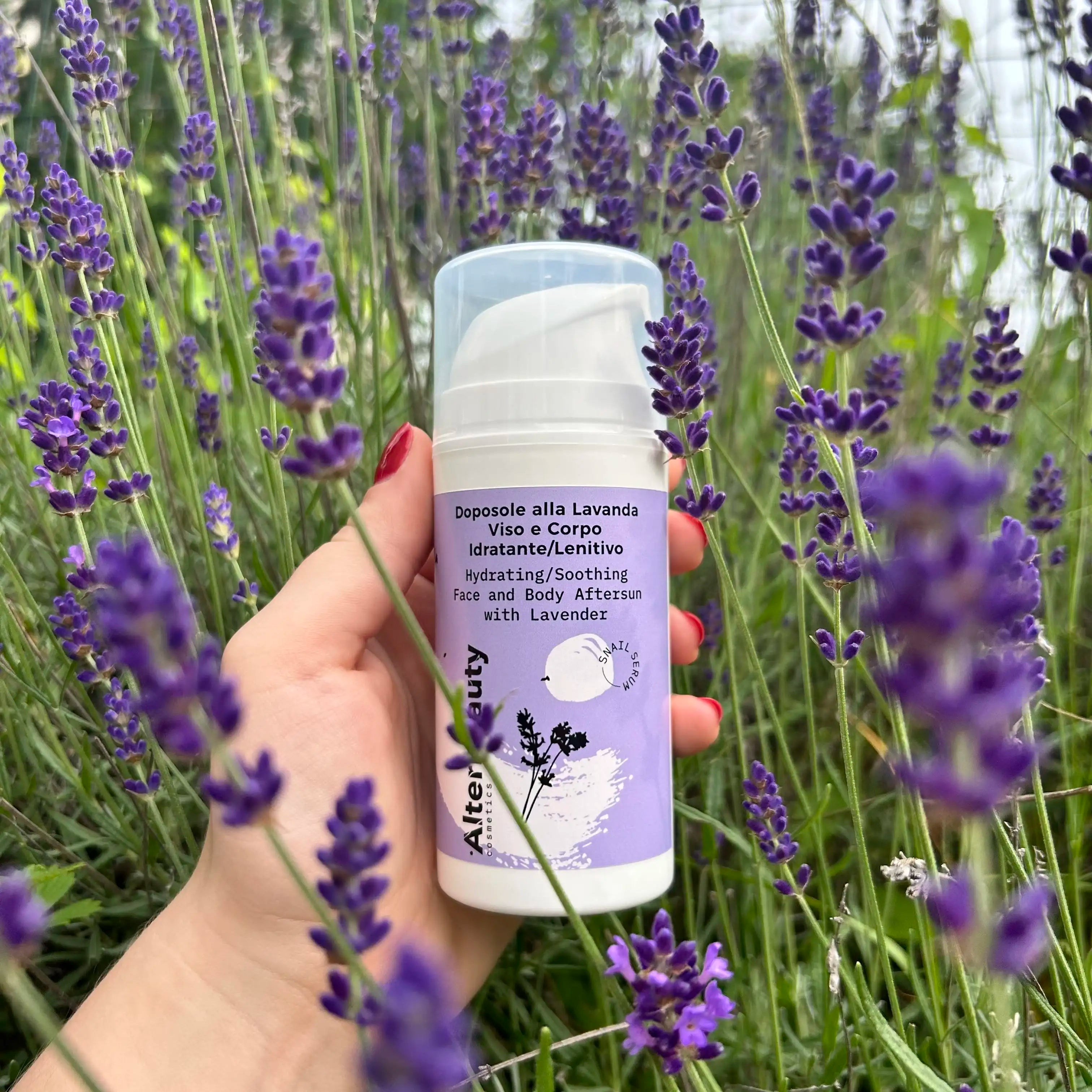 Doposole alla Lavanda Viso e corpo Idratante/Lenitivo