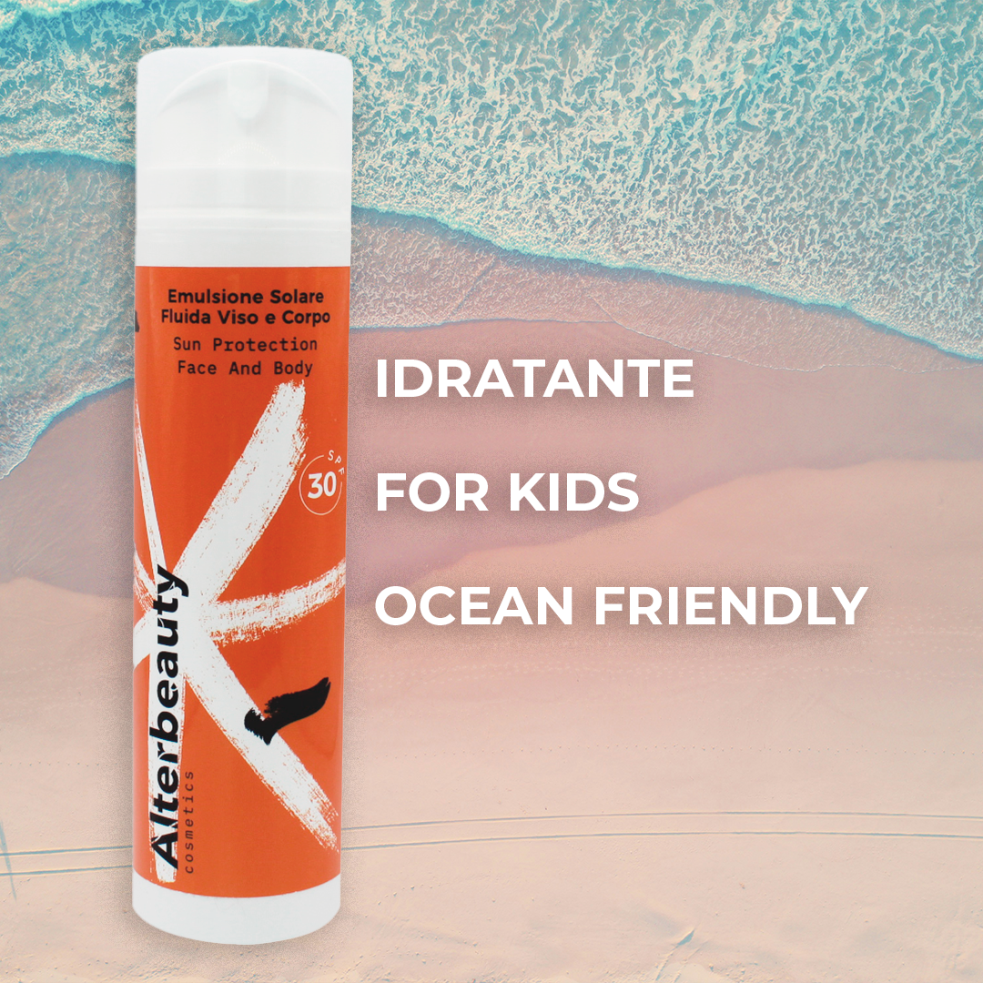 Emulsione Solare Fluida Viso e Corpo SPF 30+