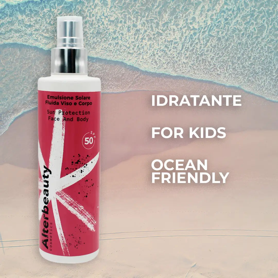 Emulsione Solare Fluida Viso e Corpo SPF 50+