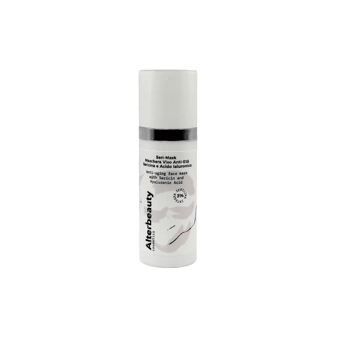 Seri-Mask Maschera viso Anti-età Sericina 3% e Acido Ialuronico