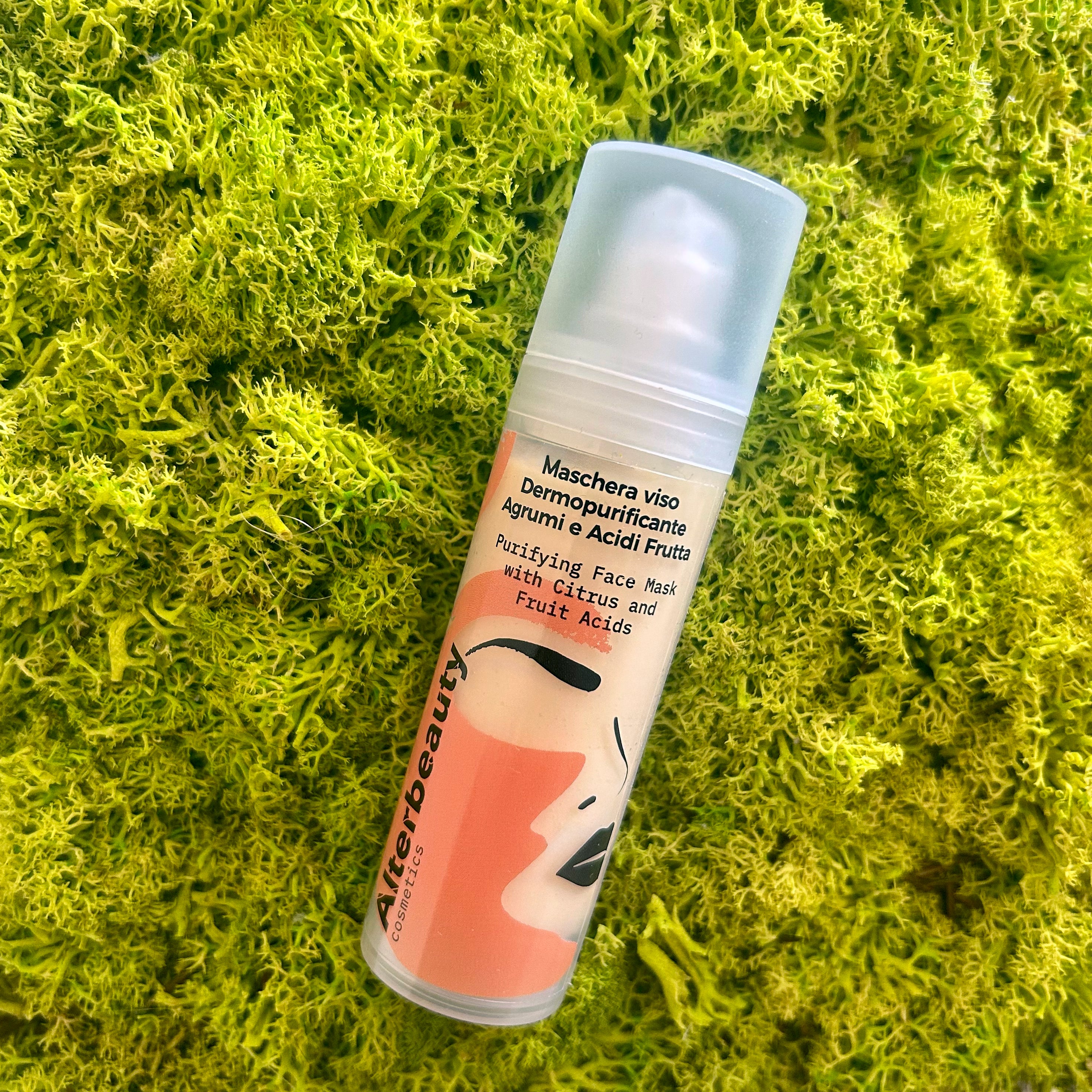 Maschera viso Dermopurificante Agrumi e Acidi Frutta