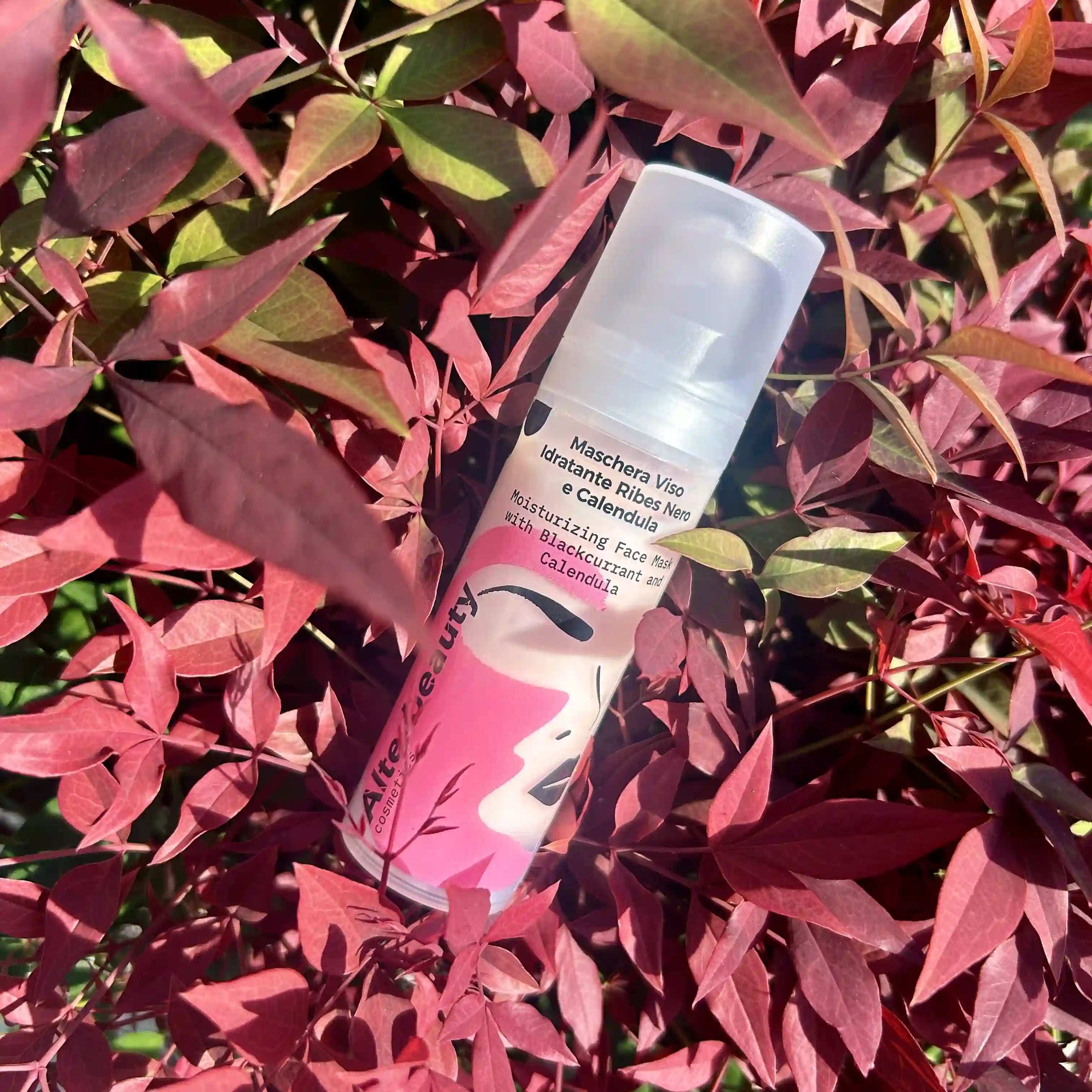 Maschera viso Idratante Ribes Nero e Calendula
