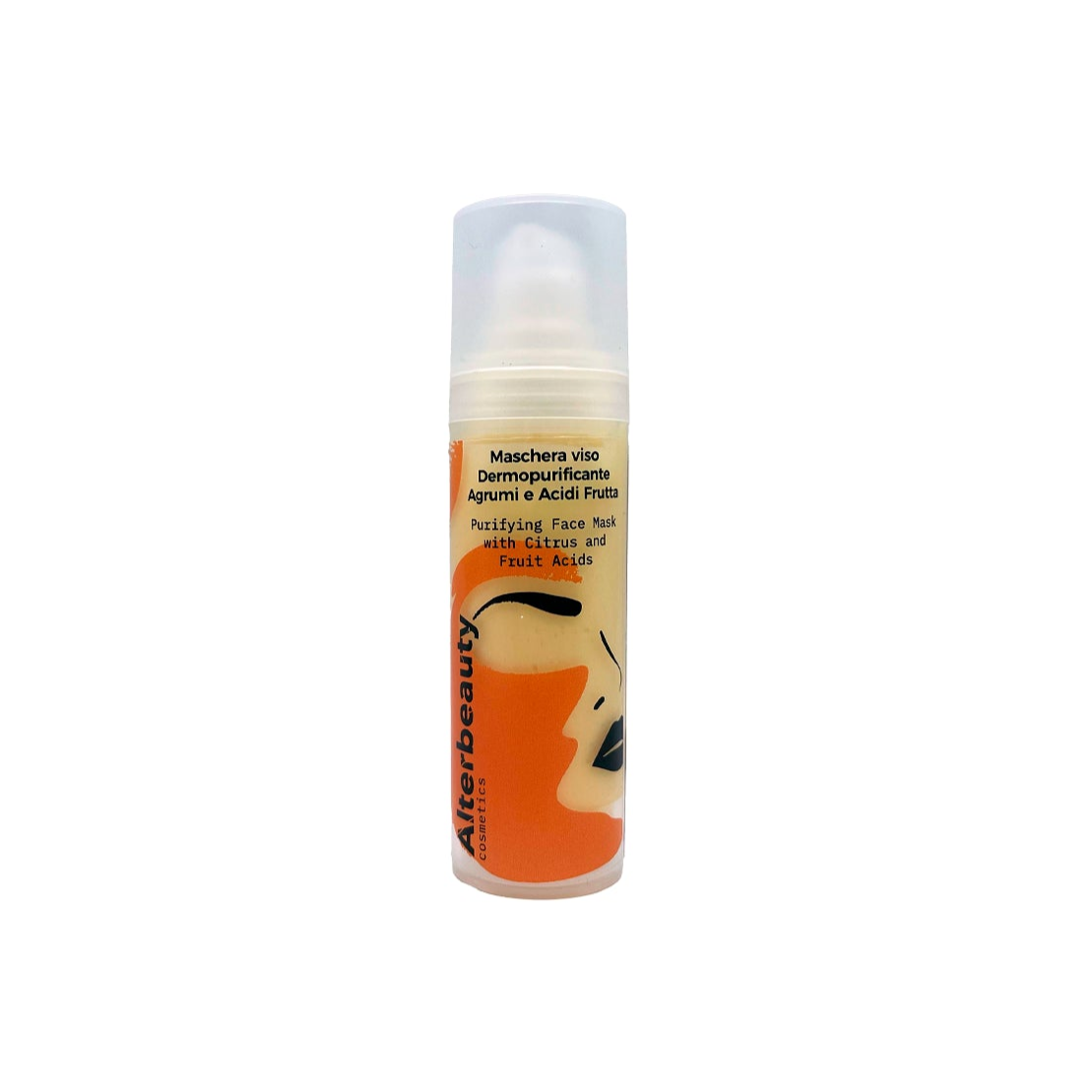 Maschera viso Dermopurificante Agrumi e Acidi Frutta