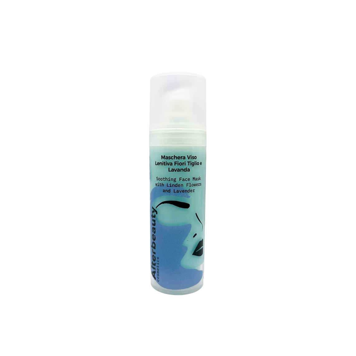 Maschera viso Lenitiva Fiori Tiglio e Lavanda