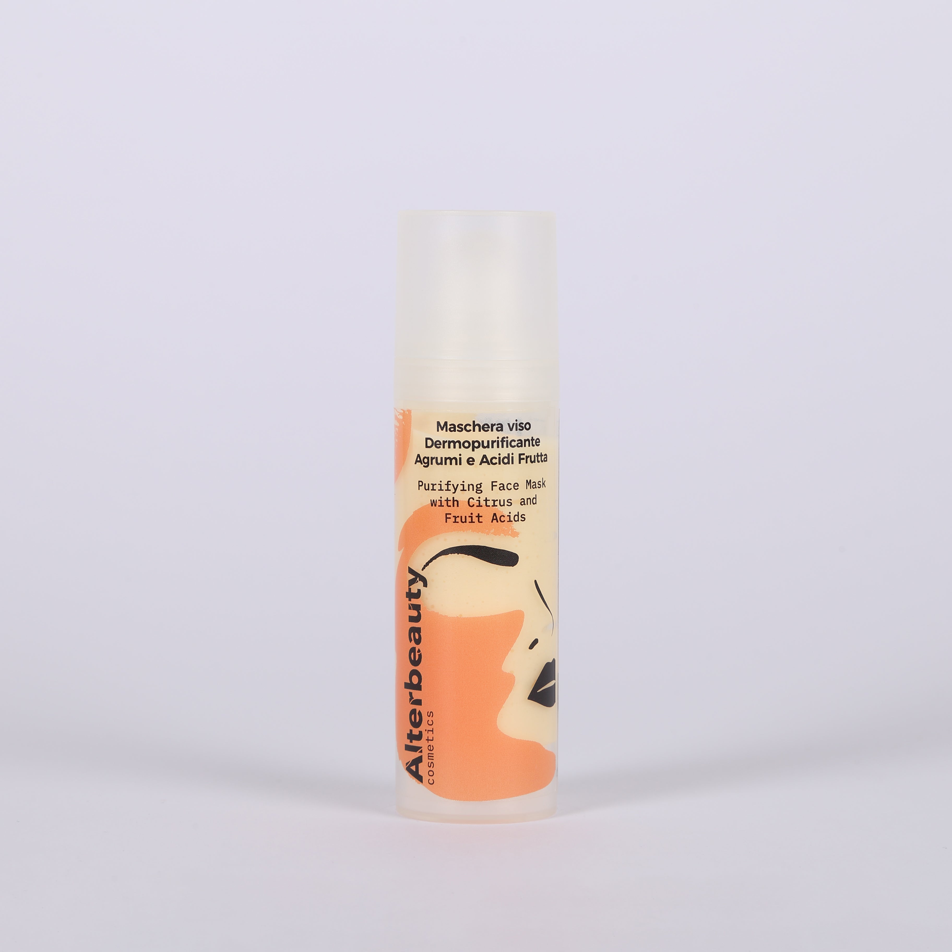 Maschera viso Dermopurificante Agrumi e Acidi Frutta